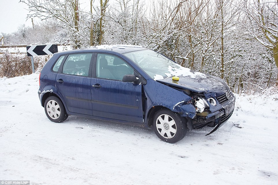 salt gritting in Leicester