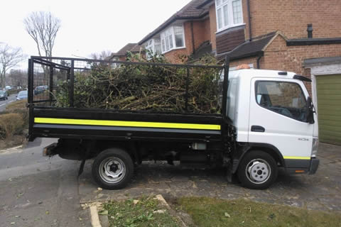 garden waste truck garden and green waste